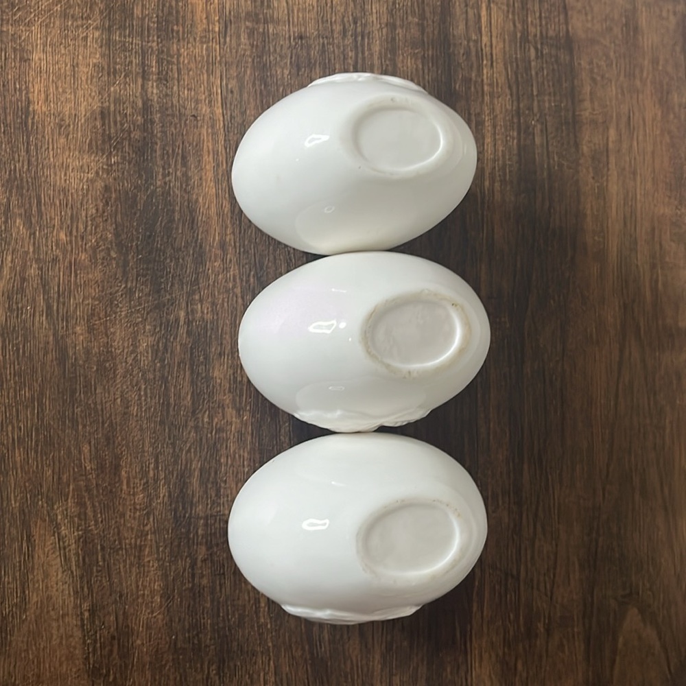 Set of 3 ceramic bud vases, VTG - Picture 7 of 8